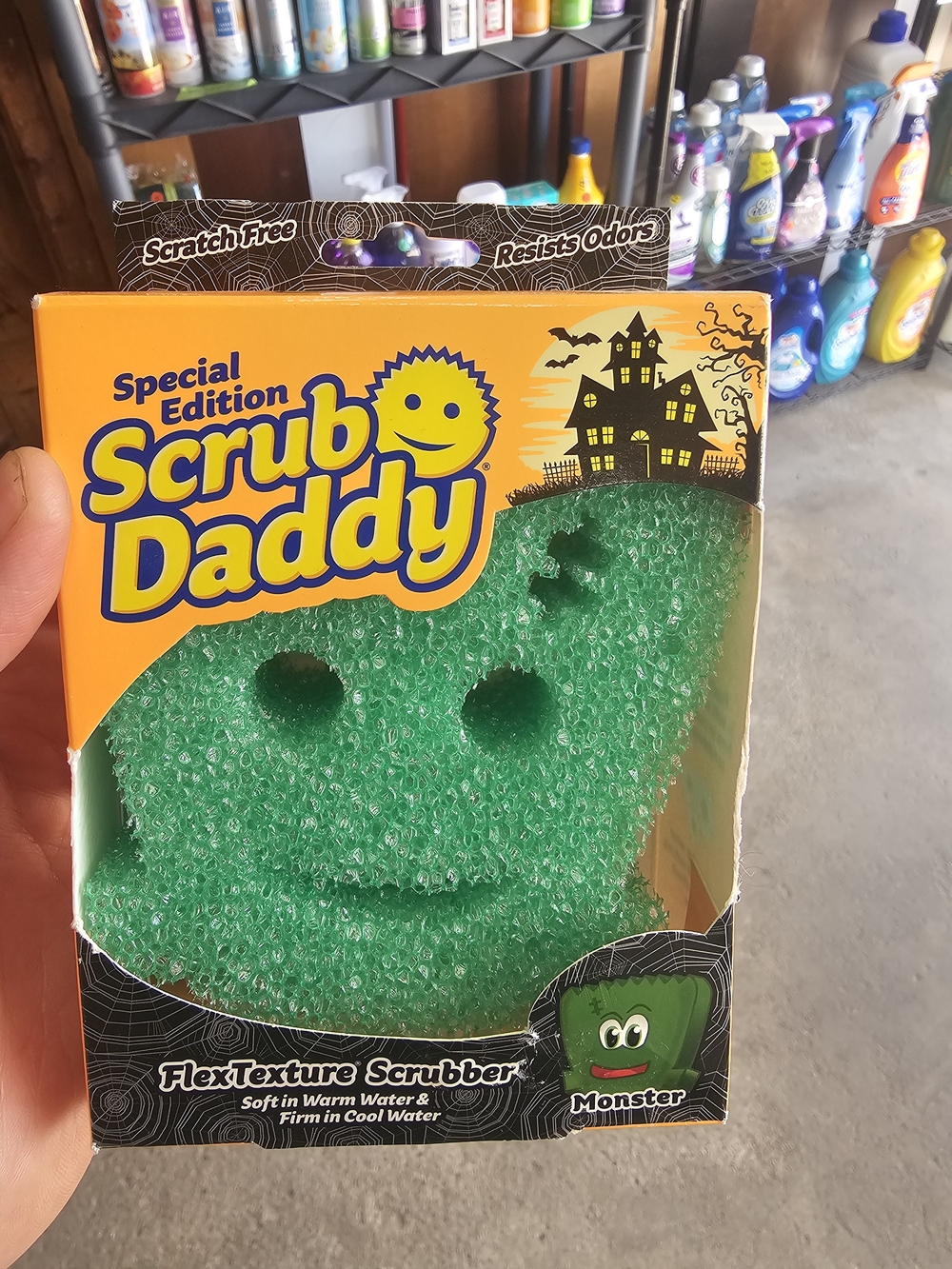 Scrub Daddy Special Edition FlexTexture Scrubber - Green (Monster)